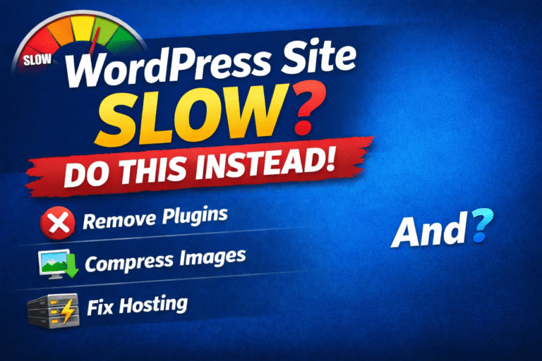 WordPress Site Slow? Do NOT Install More Plugins (Do This Instead)